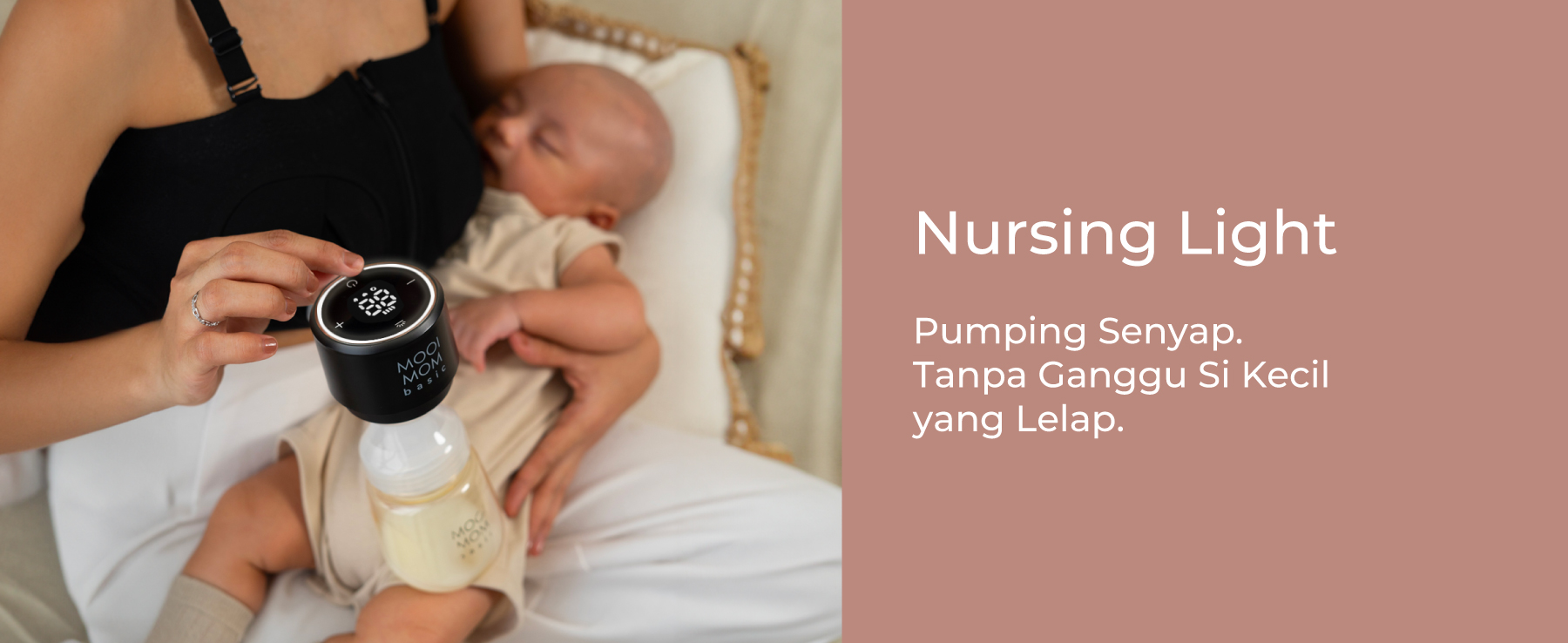 MOOIMOM B9 Pro Set Electric Breast Pump description image