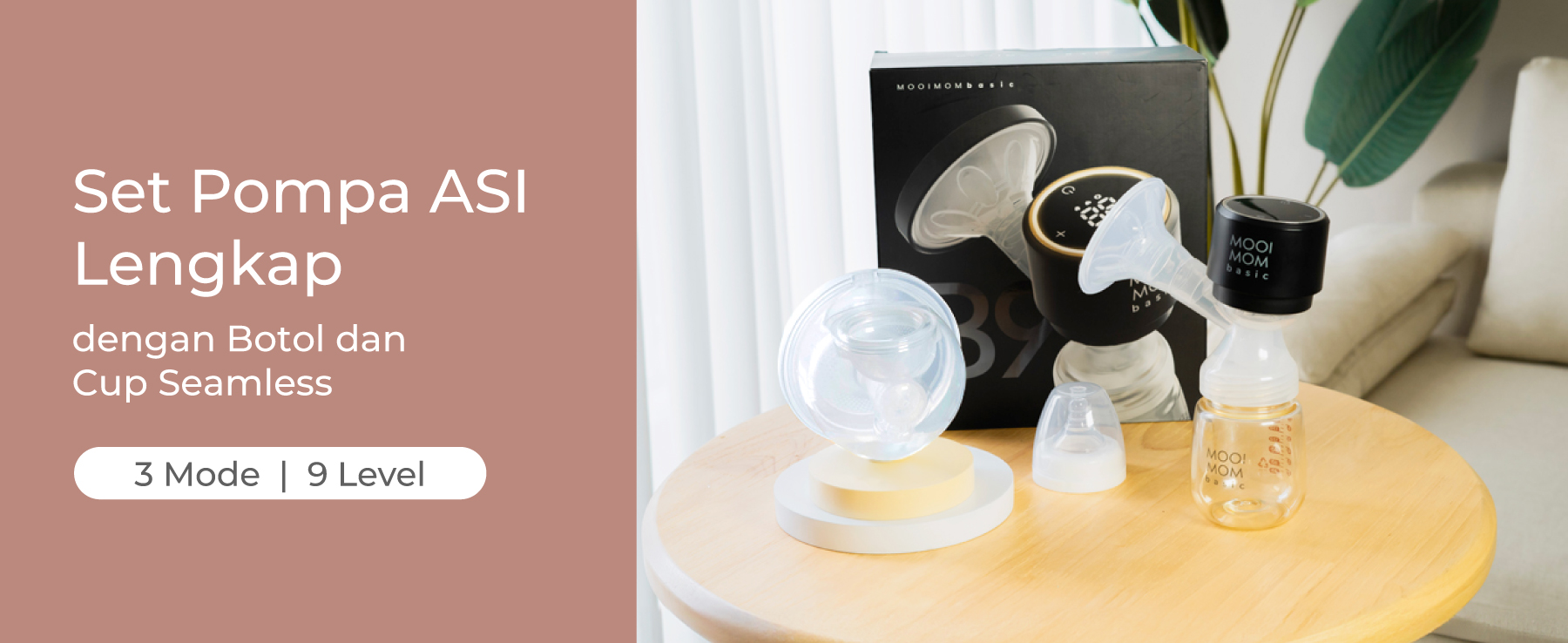 MOOIMOM B9 Pro Set Electric Breast Pump description image