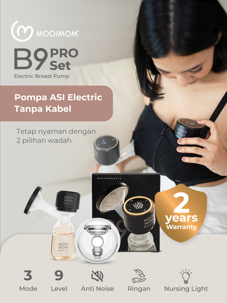MOOIMOM B9 Pro Set Electric Breast Pump description image