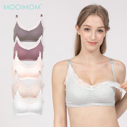 MOOIMOM Lace Wireless Maternity & Nursing Bra - Bra Hamil & Menyusui